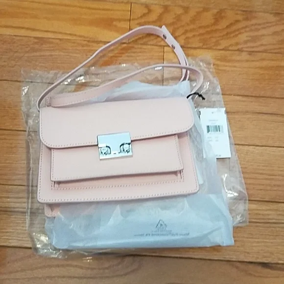 NWT Loeffler Randall Mini Rider bag, light pink - Picture 7 of 8